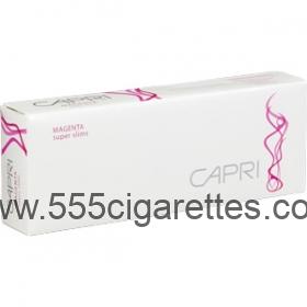  Capri Magenta 100's cigarettes - 555cigarettes.com